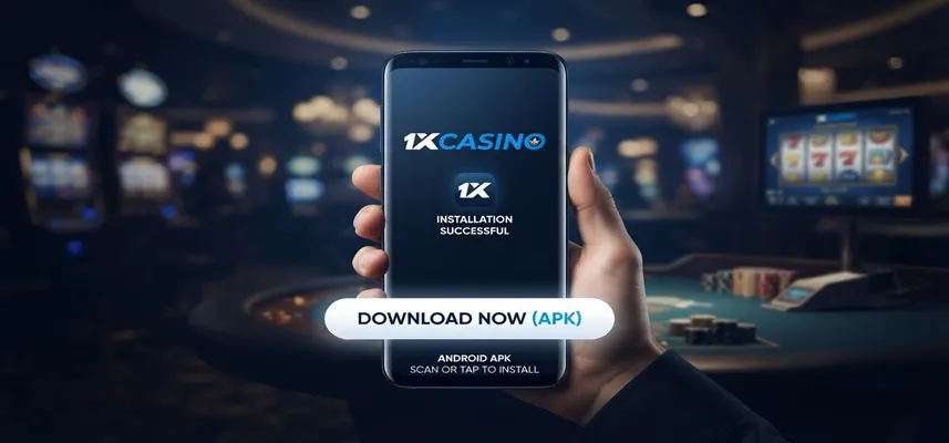 Download 1xCasino Android APK and install the mobile app easily on your smartphone