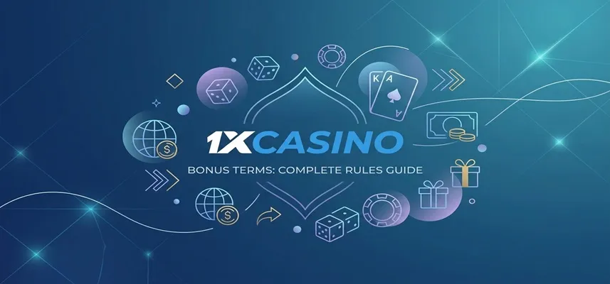 1xCasino bonus terms guide explaining wagering requirements, eligibility rules, and key offer conditions