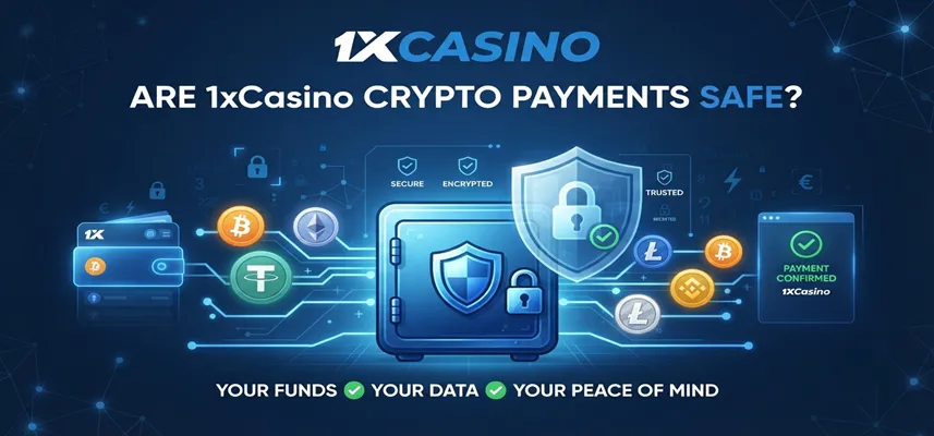 Are 1xCasino crypto payments safe with blockchain security and wallet protection