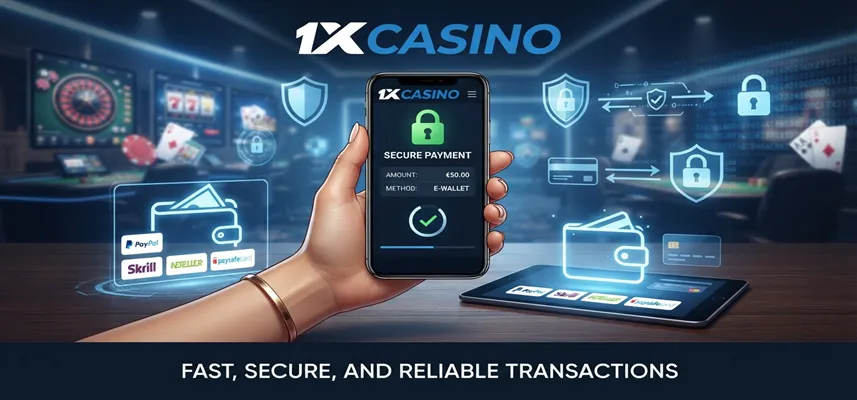 Check how 1xCasino e-wallet payments protect transactions with secure wallet methods