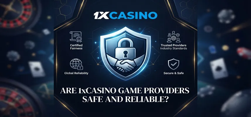 Are 1xCasino game providers safe and reliable? Explore trusted casino software developers and gaming technology