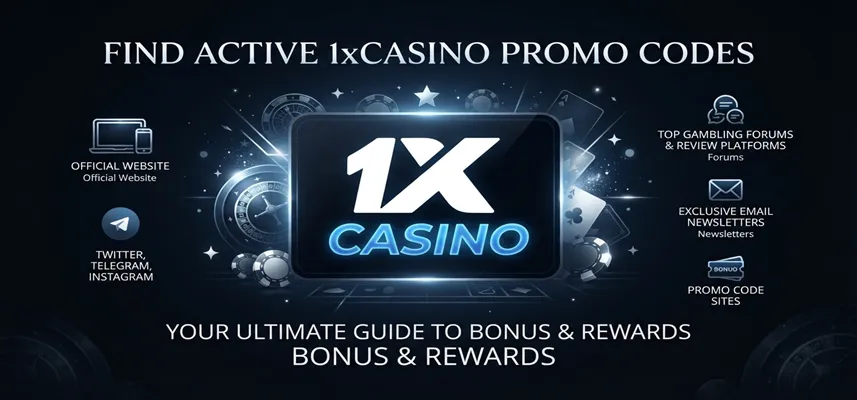 Find active 1xCasino promo codes from trusted sources and access the latest bonus offers