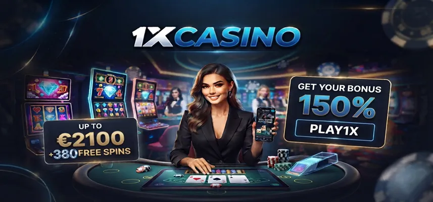Find 1xCasino welcome bonus code for new players and unlock extra rewards