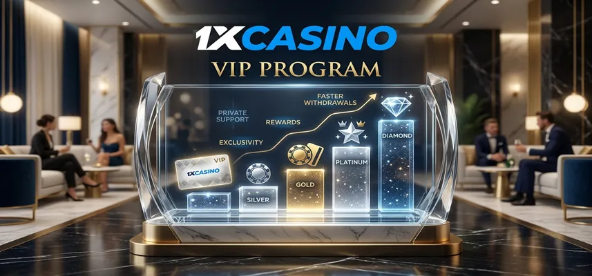 How the 1xCasino VIP Program works with loyalty rewards, VIP levels, and exclusive offers