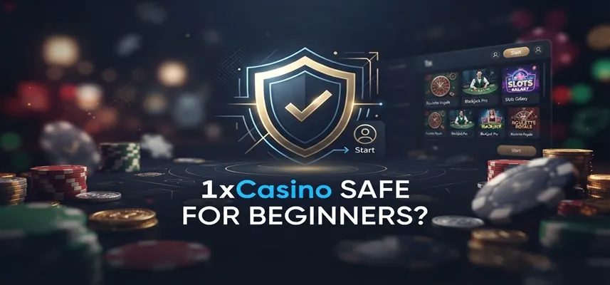 Is 1xCasino safe for beginners with security and account protection features