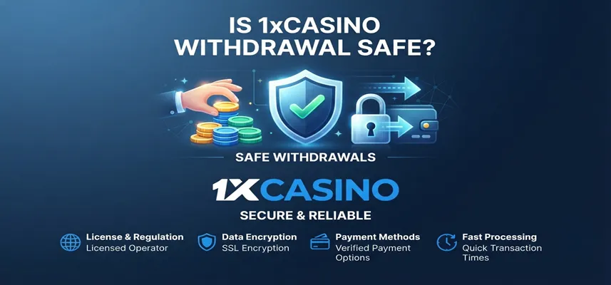 Is 1xCasino withdrawal safe? Secure payment process and verified cashout methods