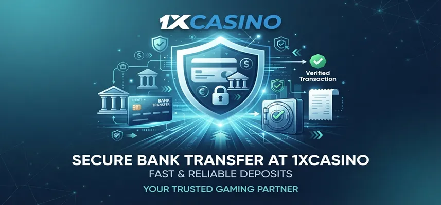 Find out why 1xCasino bank transfers are a safe and reliable payment option.