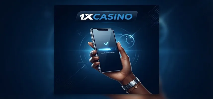 How long does 1xCasino registration take and when you can access your new account